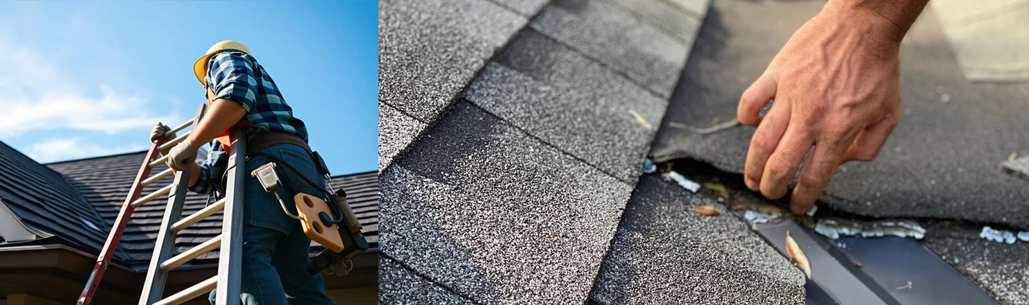 Asphalt roofing replacement