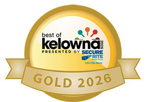 2025 Gold Best Roofing Company Contractor in Kelowna